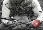 Image of Japanese infantry prepare for battle Bataan Luzon Philippines, 1942, second 57 stock footage video 65675062389