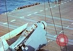 Image of aircraft carrier Pacific Ocean, 1944, second 39 stock footage video 65675062399
