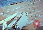 Image of aircraft carrier Pacific Ocean, 1944, second 40 stock footage video 65675062399