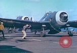 Image of aircraft carrier Pacific Ocean, 1944, second 53 stock footage video 65675062399