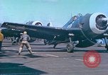 Image of aircraft carrier Pacific Ocean, 1944, second 55 stock footage video 65675062399