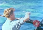 Image of aircraft carrier Pacific Ocean, 1944, second 1 stock footage video 65675062400