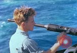 Image of aircraft carrier Pacific Ocean, 1944, second 5 stock footage video 65675062400