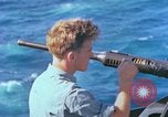Image of aircraft carrier Pacific Ocean, 1944, second 8 stock footage video 65675062400