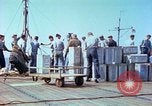 Image of aircraft carrier Pacific Ocean, 1944, second 23 stock footage video 65675062400