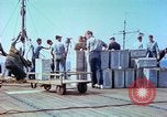 Image of aircraft carrier Pacific Ocean, 1944, second 25 stock footage video 65675062400