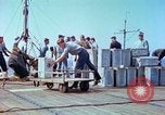 Image of aircraft carrier Pacific Ocean, 1944, second 26 stock footage video 65675062400