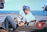 Image of aircraft carrier Pacific Ocean, 1944, second 40 stock footage video 65675062400