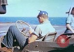 Image of aircraft carrier Pacific Ocean, 1944, second 41 stock footage video 65675062400