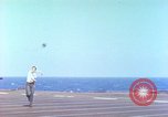 Image of aircraft carrier Pacific Ocean, 1944, second 45 stock footage video 65675062400