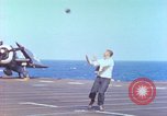Image of aircraft carrier Pacific Ocean, 1944, second 49 stock footage video 65675062400