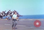 Image of aircraft carrier Pacific Ocean, 1944, second 53 stock footage video 65675062400