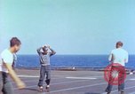 Image of aircraft carrier Pacific Ocean, 1944, second 58 stock footage video 65675062400