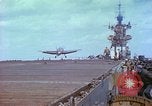 Image of aircraft carrier Pacific Ocean, 1944, second 7 stock footage video 65675062401