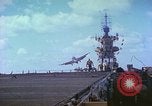 Image of aircraft carrier Pacific Ocean, 1944, second 13 stock footage video 65675062401