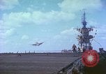 Image of aircraft carrier Pacific Ocean, 1944, second 17 stock footage video 65675062401