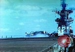 Image of aircraft carrier Pacific Ocean, 1944, second 30 stock footage video 65675062401