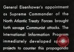 Immagine di Generale Dwight Eisenhower D Bruxelles Belgio, 1951, secondo 8 filmato di repertorio 65675062423
