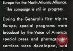 Immagine di Generale Dwight Eisenhower D Bruxelles Belgio, 1951, secondo 27 filmato di repertorio 65675062423