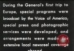 Immagine di Generale Dwight Eisenhower D Bruxelles Belgio, 1951, secondo 31 filmato di repertorio 65675062423