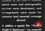 Immagine di Generale Dwight Eisenhower D Bruxelles Belgio, 1951, secondo 37 filmato di repertorio 65675062423