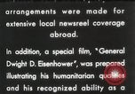 Immagine di Generale Dwight Eisenhower D Bruxelles Belgio, 1951, secondo 42 filmato di repertorio 65675062423
