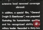 Immagine di Generale Dwight Eisenhower D Bruxelles Belgio, 1951, secondo 44 filmato di repertorio 65675062423