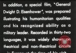 Immagine di Generale Dwight Eisenhower D Bruxelles Belgio, 1951, secondo 49 filmato di repertorio 65675062423