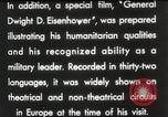 Immagine di Generale Dwight Eisenhower D Bruxelles Belgio, 1951, secondo 50 filmato di repertorio 65675062423