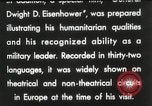 Immagine di Generale Dwight Eisenhower D Bruxelles Belgio, 1951, secondo 51 filmato di repertorio 65675062423