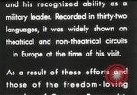 Immagine di Generale Dwight Eisenhower D Bruxelles Belgio, 1951, secondo 57 filmato di repertorio 65675062423
