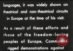 Immagine di Generale Dwight Eisenhower D Bruxelles Belgio, 1951, secondo 60 filmato di repertorio 65675062423