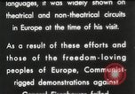 Immagine di Generale Dwight Eisenhower D Bruxelles Belgio, 1951, secondo 61 filmato di repertorio 65675062423