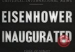 Immagine di Presidente Dwight Eisenhower D Washington DC USA, 1953, secondo 13 filmato di repertorio 65675062427