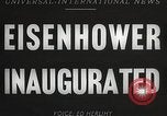 Immagine di Presidente Dwight Eisenhower D Washington DC USA, 1953, secondo 14 filmato di repertorio 65675062427