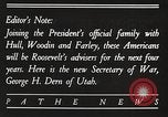 Image Roosevelt's cabinet United States USA, 1933, de la seconde 9 séquences d'archives historiques vidéo 65675062429