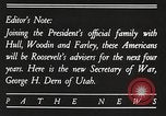 Image Roosevelt's cabinet United States USA, 1933, de la seconde 10 séquences d'archives historiques vidéo 65675062429