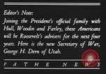 Image Roosevelt's cabinet United States USA, 1933, de la seconde 14 séquences d'archives historiques vidéo 65675062429