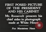 Image Roosevelt's cabinet United States USA, 1933, de la seconde 3 séquences d'archives historiques vidéo 65675062430
