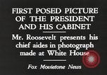 Image Roosevelt's cabinet United States USA, 1933, de la seconde 4 séquences d'archives historiques vidéo 65675062430