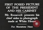 Image Roosevelt's cabinet United States USA, 1933, de la seconde 9 séquences d'archives historiques vidéo 65675062430