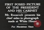 Image Roosevelt's cabinet United States USA, 1933, de la seconde 10 séquences d'archives historiques vidéo 65675062430