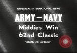 Standbild Armee versus Navy Fußball Philadelphia Pennsylvania USA, 1961, aus Sekunde 5 historischem Filmmaterial Videoclip 65675062497