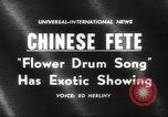 Standbild film Premier Los Angeles California USA, 1961, aus Sekunde 1 historischem Filmmaterial Videoclip 65675062501