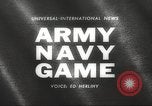 Image Army Navy jeu de football avec le président John Kennedy Philadelphia Pennsylvania USA, 1962, de la seconde 1 séquences d'archives historiques vidéo 65675062502