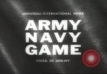 Image Army Navy jeu de football avec le président John Kennedy Philadelphia Pennsylvania USA, 1962, de la seconde 5 séquences d'archives historiques vidéo 65675062502