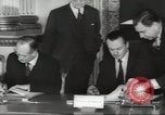 Image of British and French officials Europe, 1962, second 28 stock footage video 65675062504