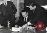 Image of British and French officials Europe, 1962, second 32 stock footage video 65675062504