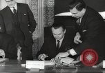 Image of British and French officials Europe, 1962, second 33 stock footage video 65675062504