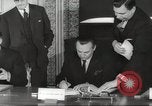 Image of British and French officials Europe, 1962, second 36 stock footage video 65675062504